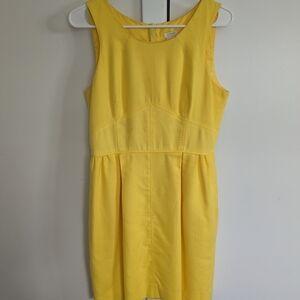 Yellow Sleeveless Dress